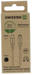 SWISSTEN Cablu de date Swissten USB-C/Lightning Negru 12m (pachet Eco)