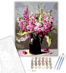  Harangvirág - számfestő készlet - 40×50 cm (Keretre feszítve)