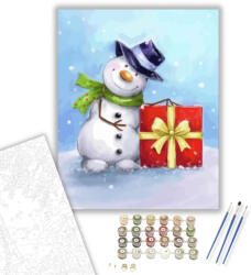  Nagy ajándék - számfestő készlet - 40×50 cm (Keretre feszítve)