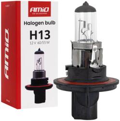 AMiO Bec Halogen H13, 12V 60 55W, filament dublu, faza lunga, faza scurta, faruri auto (04517)