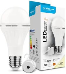 Modee Bec LED de urgenta A78 E27 7.5W 230V 806lm, lumina naturala, Modee (LEDLN-A788E27-8-MDE)