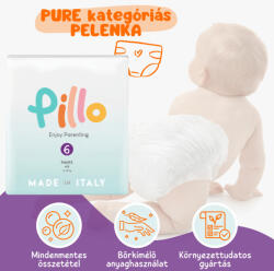 Pillo mindenmentes PURE bugyipelenka 6 (XL), 13-18 kg, 23 db