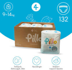 Pillo mindenmentes PURE bugyipelenka 4 (maxi), 9-14 kg, HAVI ADAG, 6x22 db