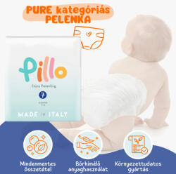 Pillo mindenmentes PURE pelenka 7 (XXL), 15+ kg, 26 db