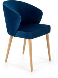 VIKO-design-TOP Étkezőszék kék, természetes Mirisi V (VK0041-2023)