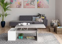 TRS-SPAIN Összecsukható dohányzóasztal Otawa - beton (TRS027-2018)