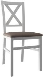 Viko design Lucy étkezőszék fehér barna (VK00104-2023)