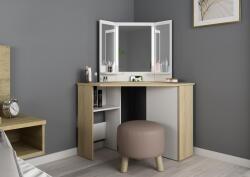 TRS-SPAIN Sarok öltözőasztal Chic fehér (TRS0016-2020)
