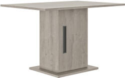 Gaut-top-france Design étkezőasztal tárolóval Boston szürke tölgyfa (GA00383-2020)