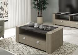 TRS-SPAIN Kávéasztal Rita szürke tölgyfa (TRS00140-2020)