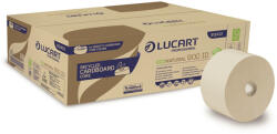 Lucart ECO Natural 900 ID Mini közületi toalettpapír 202m 2 rétegű 12 tekercs/zsugor - tisztitoszertrendelek