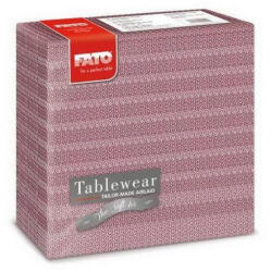 FATO Airlaid szalvéta 40x40cm Csipke bordó 50 lapos