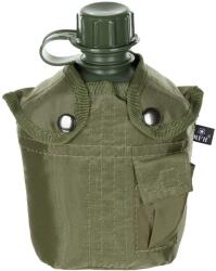 MFH Ploscă MFH cu husă 1 l - Olive