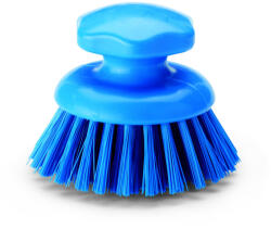 IGEAX élelmiszeripari ergonómikus kézi súroló kefe kerek kék, 0, 5mm közepes sörtével