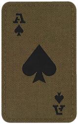 M-Tac Patch - emblemă M-Tac Ace Of Spades Laser Cut - Ranger Green/Black