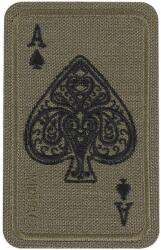 M-Tac Patch - emblemă M-Tac Ace Of Spades - Ranger Green