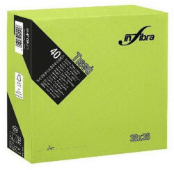 INFIBRA Szalvéta 38x38cm Almazöld 2 réteg 40 lap/csomag - shopbazis