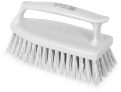 IGEAX élelmiszeripari tisztítókefe, függőleges markolattal, Fehér, 0, 5mm közepes sörtével