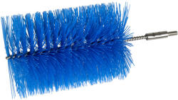 IGEAX élelmiszeripari kémcső-, és üvegtisztító kefe fej, átmérő 100mm, hossz 23cm, kék