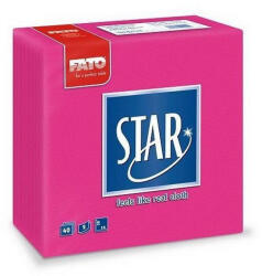 FATO Sztár szalvéta 2 rétegű 38x38cm fuxia 40 szál/csomag - shopbazis