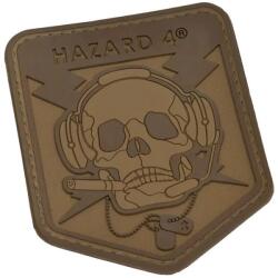 Hazard 4 Patch - emblemă Hazard 4 Operator Skull Patch 3D - Coyote