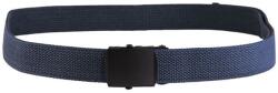 Mil-Tec Curea Mil-Tec Cotton Black Buckle - Dark Blue