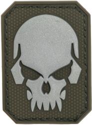 Mil-Tec Patch - emblemă Mil-Tec 3D Skull SM - Olive