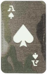 M-Tac Patch - emblemă fluorescentă M-Tac Ace Of Spades Laser Cut - Multicam/GID
