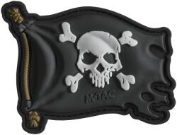 M-Tac Patch - emblemă M-Tac Jolly Roger 3D PVC - Black
