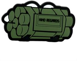 101 Inc Patch - emblemă 3D 101 Inc. Kind Regards - Green