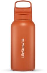 LifeStraw Sticlă cu filtru LifeStraw Go 2.0 Stainless Steel 1 l - Kyoto Orange