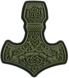 M-Tac Patch - emblemă M-Tac Mjolnir Large PVC - Olive