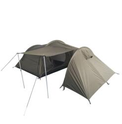 Mil-Tec Cort pentru 3 persoane Mil-Tec cu vestibul - Olive Cort