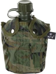 MFH Ploscă MFH cu husă 1 l - Woodland