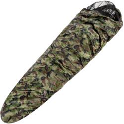 Bushmen Sac de dormit rezistent la frig Bushmen Hideout Thermo Bivy Bag cu plasă de țânțari - Camo Sac de dormit
