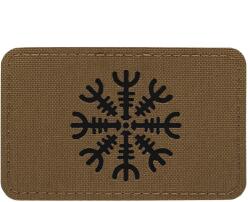 M-Tac Patch - emblemă M-Tac Casca groazei Laser Cut - Coyote/Black