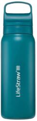 LifeStraw Sticlă cu filtru LifeStraw Go 2.0 Stainless Steel 700 ml - Laguna Teal