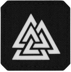 M-Tac Patch - emblemă M-Tac Valknut Laser Cut fluorescentă - Black