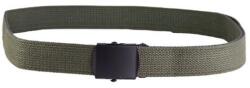 Mil-Tec Curea Mil-Tec Cotton Black Buckle - Olive