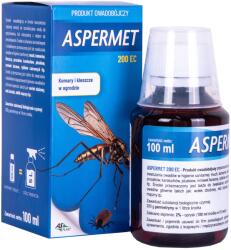 Asplant Soluție împotriva țânțarilor, a căpușelor și a muștelor Asplant Aspermet 200 EC cu permetrină - 100 ml