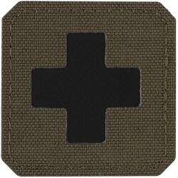 M-Tac Patch - emblemă medicală M-Tac Medic Cross Laser Cut - Ranger Green/Black