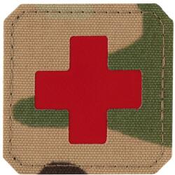 M-Tac Patch - emblemă medicală M-Tac Medic Cross Laser Cut - MultiCam/Red