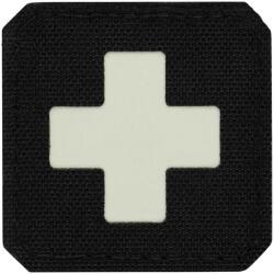 M-Tac Patch - emblemă medicală M-Tac Medic Cross Laser Cut fluorescentă - Black/GID