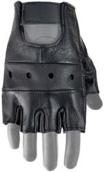 Mil-Tec Mănuși Mil-Tec Biker Leather Fingerless - Black