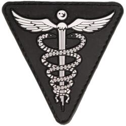 Mil-Tec Patch - emblemă Mil-Tec 3D Medical - Black