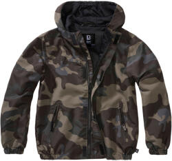Brandit Jachetă pentru copii Brandit Summer Windbreaker Frontzip - Dark Camo
