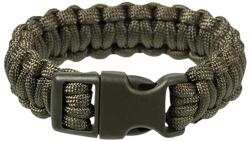 Mil-Tec Brățară Paracord Mil-Tec - sistem de închidere tip pin lock dublu 22 mm - Olive