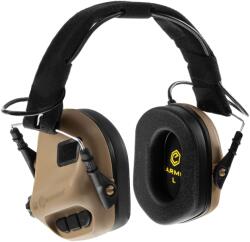 Earmor Protecție auditivă activă Earmor M31 - Coyote Tan