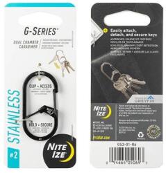 Nite Ize Carabină Nite Ize G-Series 2 - Black