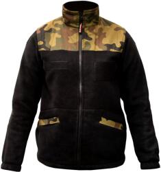 Maxtex Bluză polar pentru copii Maxtex Junior - Neagră/wz. 93 Pantera PL Woodland